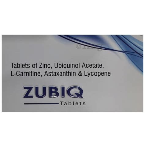 zubiq|Zubiq Tablet: Buy strip of 10.0 tablets at best price in。